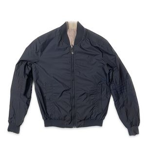 Versace Collection light weight windbreaker bomber jacket. 2 sides.